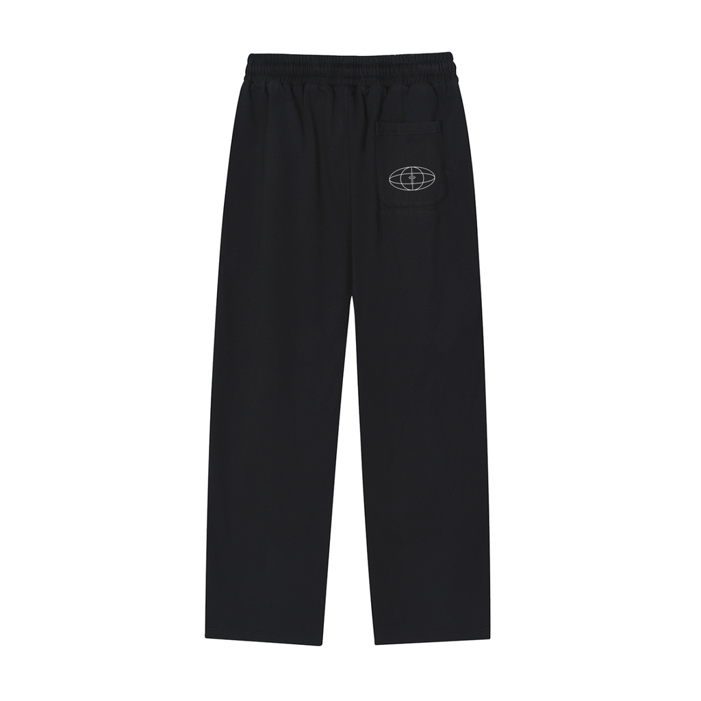 Reflection Striped Straight-Leg Sweatpants