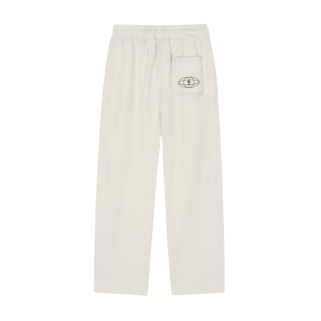 Reflection Striped Straight-Leg Sweatpants
