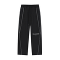 Reflection Striped Straight-Leg Sweatpants