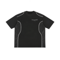Contrast Piped Panel T-Shirt